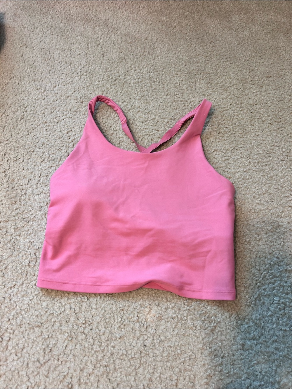 Old Navy Pink Cropped Tank Top